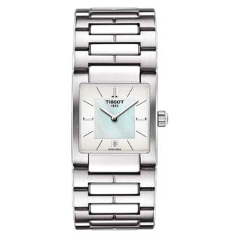 Tissot Women's TIST0903101111100 T2 Analog Display Swiss Quartz Silver Watch - Intl  