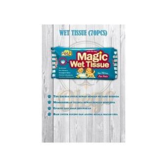 Gambar Tissue Basah Hewan Magic Wet Tissue For Pet
