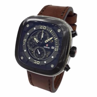 Triple 8 Collection - Expedition 6664MCLTBBA Silver - Jam Tangan Pria  
