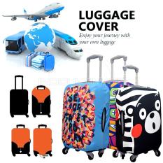 Ultimate Premium Pelindung Koper Washable / Sarung / Luggage Cover OR 11-01 Random Motif Ukuran M
