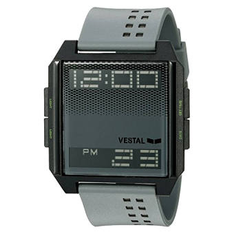 Vestal Unisex DIG036 Digichord Digital Display Quartz Grey Watch - Intl  
