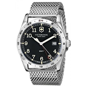 Victorinox Unisex 241649 "Infantry" Stainless Steel Watch with Mesh Bracelet - intl  