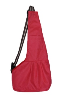 Gambar voovrof Oxford Cloth Cat Puppy Pet Dog Sling Carrier Bag Travel Handbag (Red,M)   intl