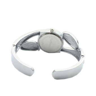 VR_Tech Women Alloy Bracelet Quartz Movement Watch (Silver) - intl  