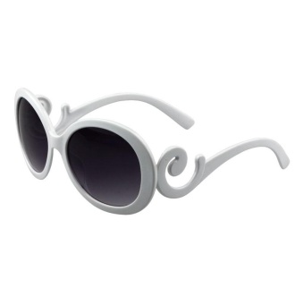 Gambar Winleworld New Fashion Women Retro Vintage Oversized Designer Sunglasses Shades WH   intl