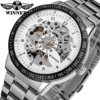 Winner Watches Men Sport Watch Mens Skeleton Watch Automatic Mechanical Army Wrist Watch Wristwatch relogio masculino - intl  