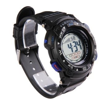 WSJ Mens Sports Wristwatch Swim Dive Waterproof Outdoor Digital Watches Black - intl  