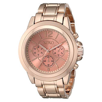 XOXO Women's XO5591 Rose Gold-Tone Bracelet Watch (Intl)  