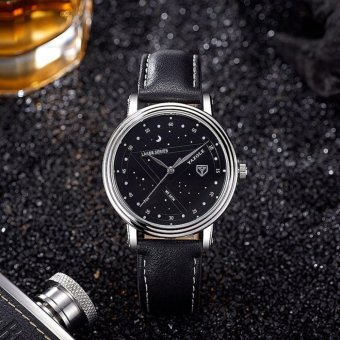 YAZOLE Brand Watch Men Watches Quartz Wristwatches Male Quartz-watch YZL366H-Black - intl  