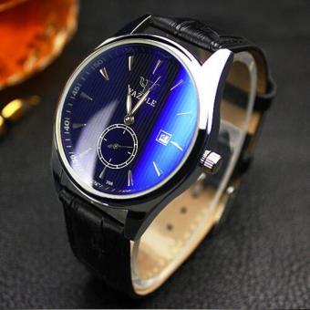 YAZOLE Wristwatch Wrist Watch Men Watches 2017 Top Brand Luxury Famous Male Clock Quartz Watch for Men YZL306H-Black - intl  