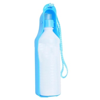 Gambar yeopor Portable Spill Proof Handi Drink Water Bottle Dog PetWaterer, 500ml   intl