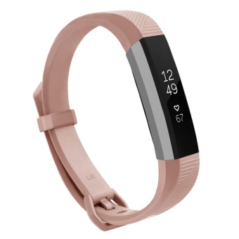 Yika Fitbit Alta HR Band Secure Strap Wristband Buckle Bracelet Fitness Tracker Size:L - intl  
