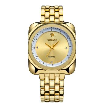 YJJZB Kingsky watch wholesale business in Southeast Asia watches quartz watch women's watches manufacturers direct sales (Gold)  