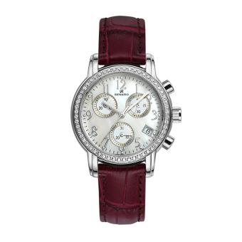 yydsop The new fashion ladies watch brand watches are holy Jarno multifunction watch 3006 (Silver)  