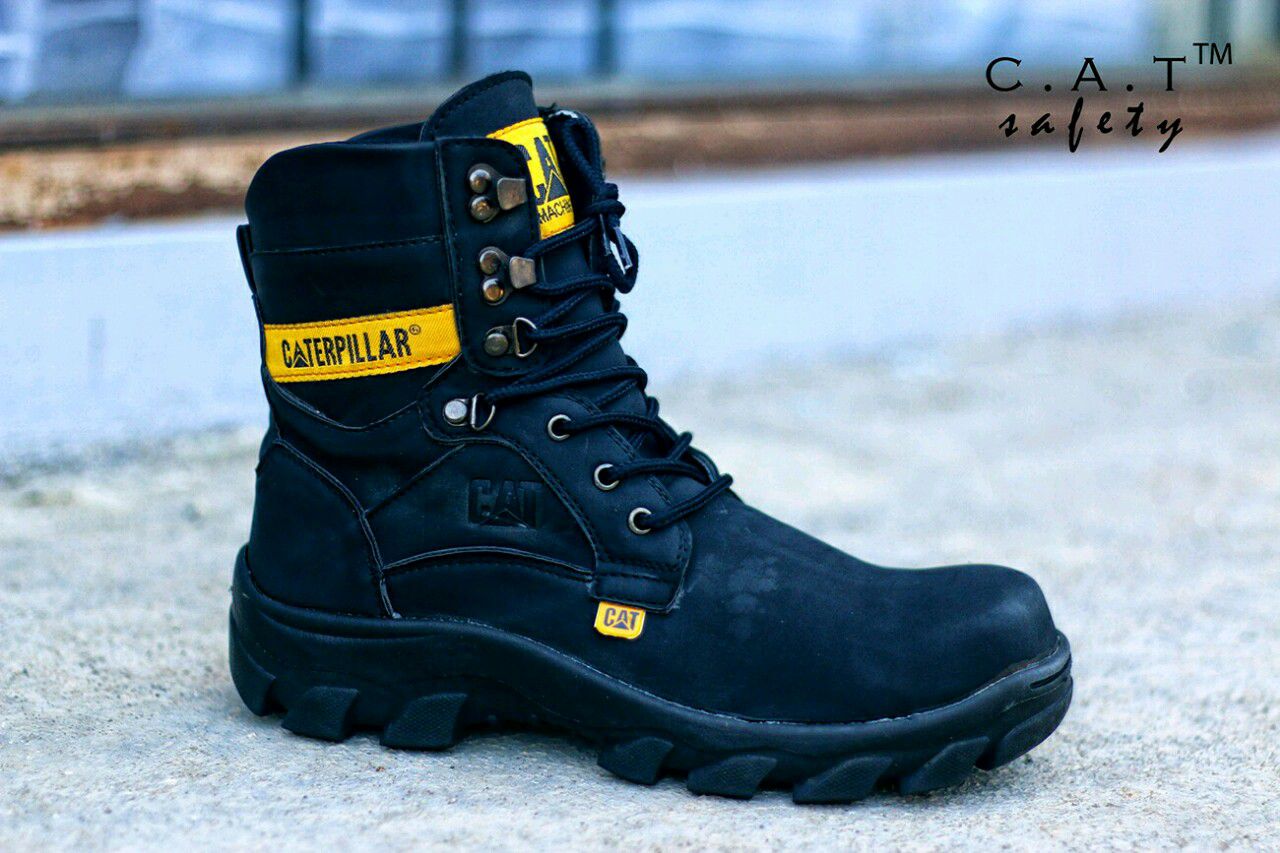 Sepatu boot hot sale caterpillar original