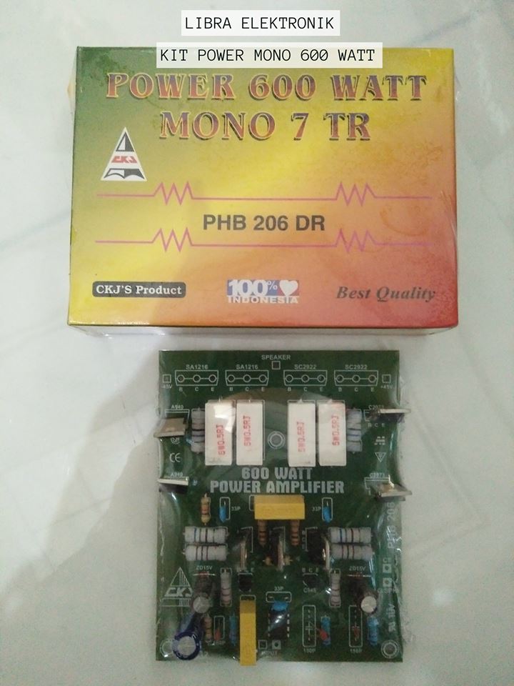 Kit Power Mono 600 Watt CKJ | Lazada 