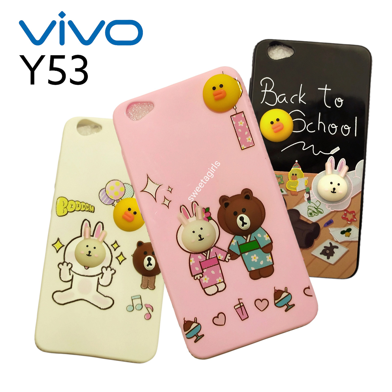 Casing Vivo Y53 Shopee Vivo 1606 Phone Cover COVERNEW Back Cover