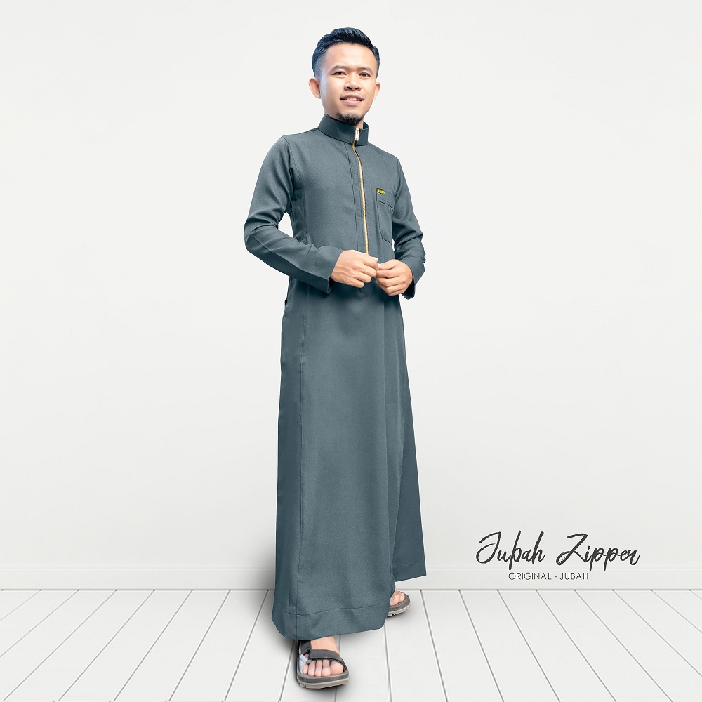 Jubah store slim fit