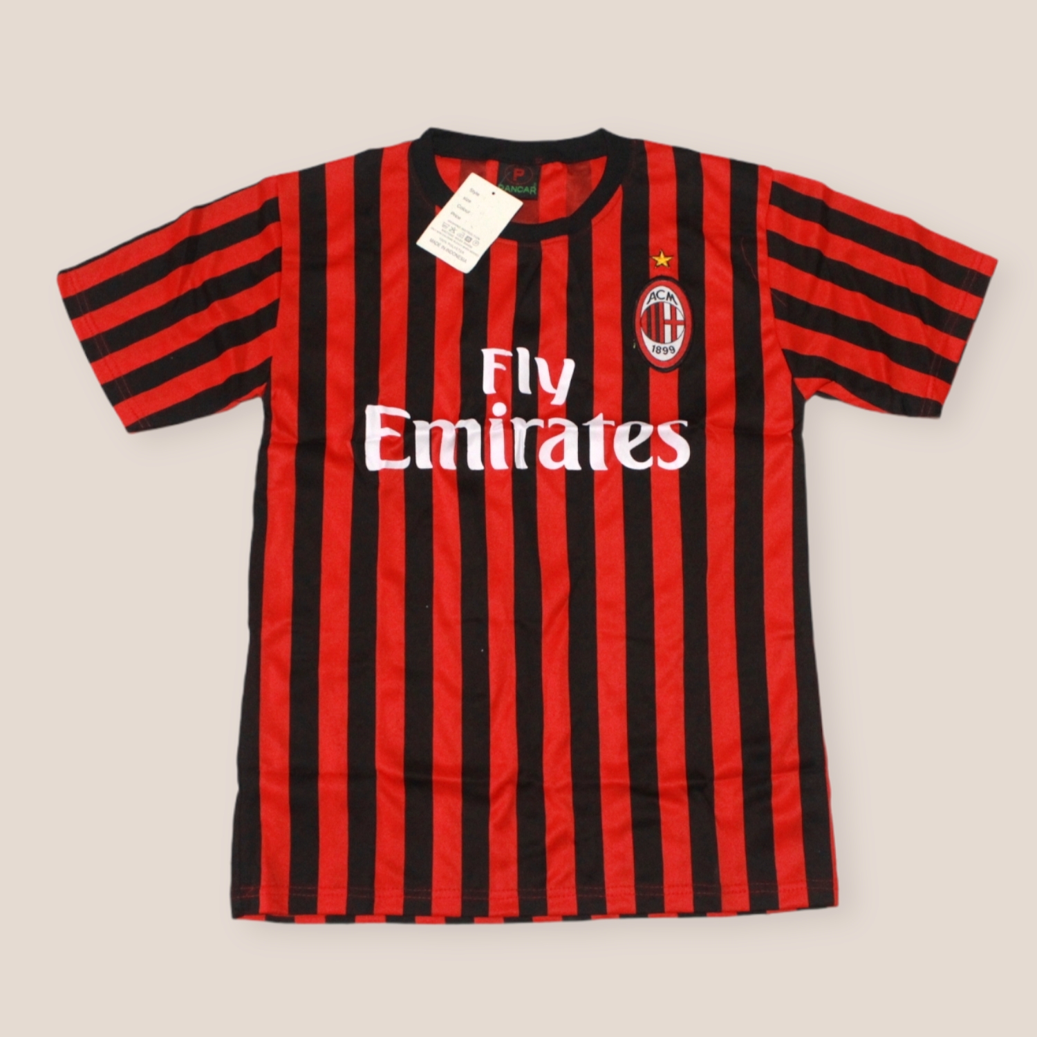 baju kaos atasan bola anak murah size 