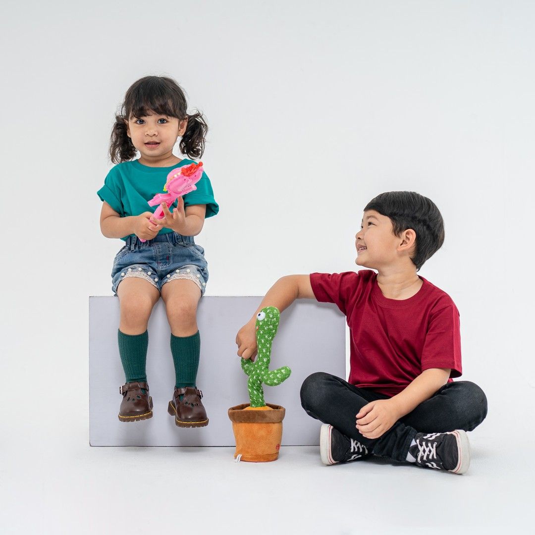 Kaos Anak ANTI BAKTERI Kaos Polos Anak Laki-laki Dan Perempuan