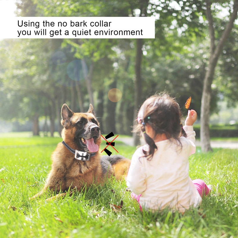 Pet Dog Rechargeable Anti Bark Collar Control Train Waterproof Stop
