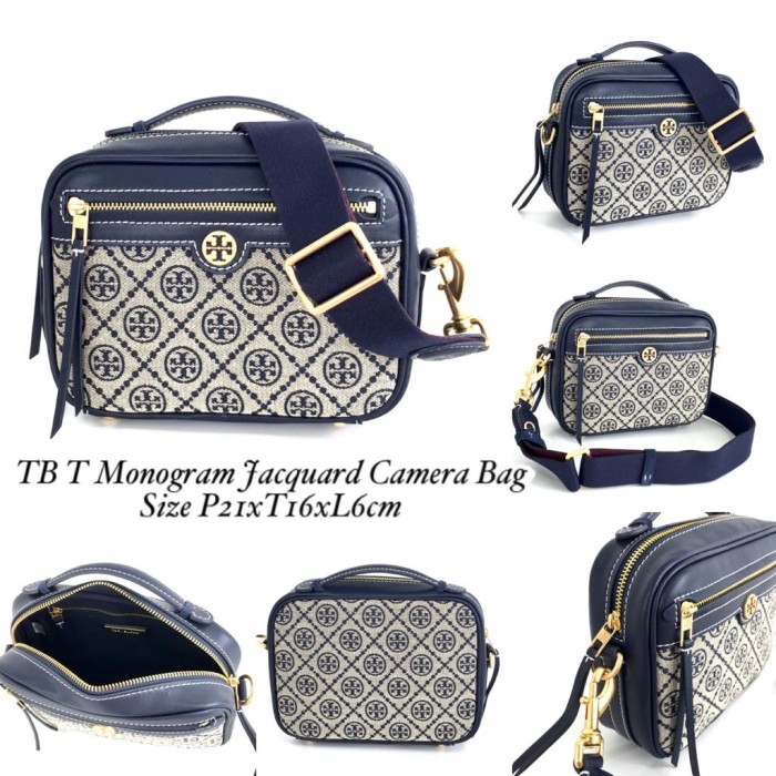Jual Tory Burch T Monogram Jacquard Camera Bag (Pesanan Sis Liony) -  Jakarta Barat - Blesshoppie99