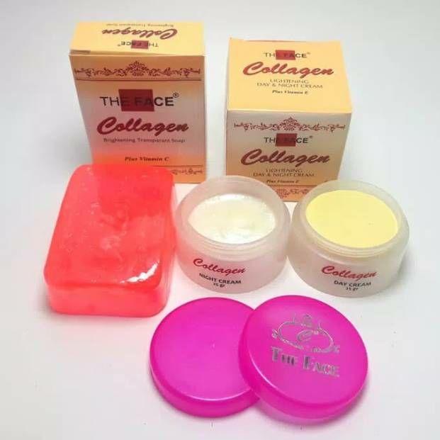 Cream Collagen The Face Bpom Original Paket Cream Collagen Pemutih Wajah Harga Promo S D 30 Juli Lazada Indonesia
