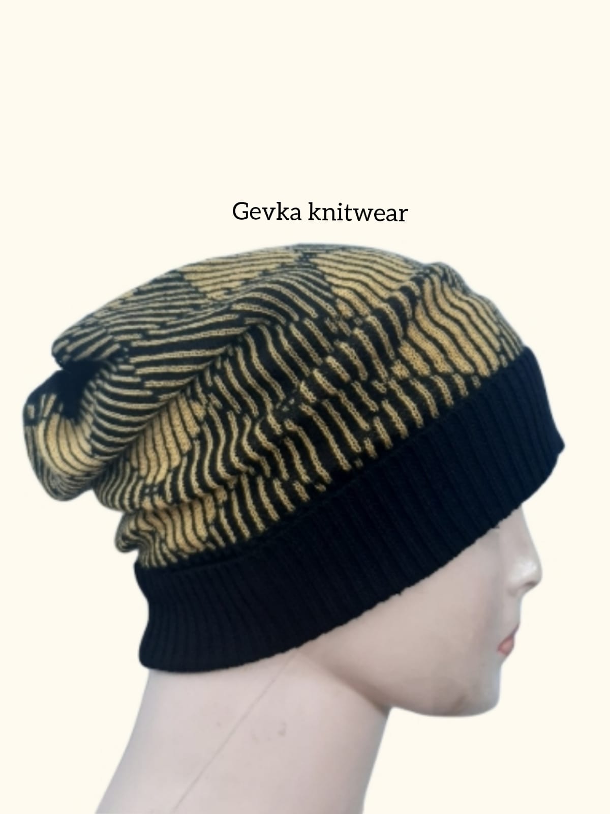 Kupluk Rajut Argyle/Beanie Argyle 