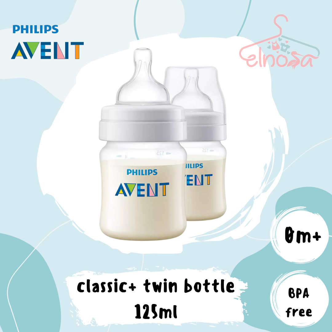 Botol Susu Bayi Philips Avent Classic+ Twin Dot Philips Avent