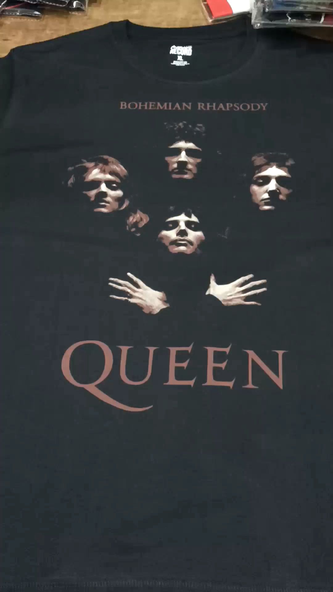 Kaos band Queen Bohemian Rhapsody legend T Shirt distro pria rock