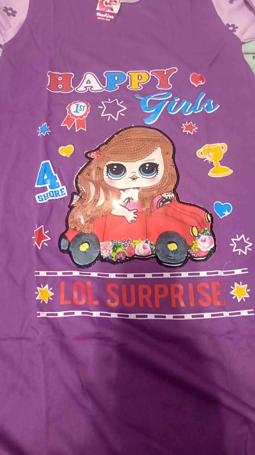 BAJU GAMIS KAOS UNTUK ANAK PEREMPUAN STELAN HIJAB