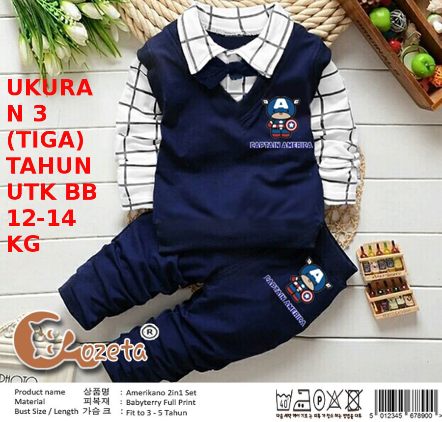 Ongkir Baju Bayi Laki Laki Umur 5 4 3 2 1 Tahun Lengan Celana Panjang Casual Import Murah Terbaru Lucu