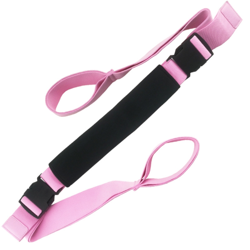 Yoga Strap for Stretching Leg Stretcher Backbend Assist Trainer Pilates Equipment for Back Waist Leg Flexibility