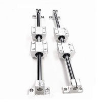 10 Pcs / Set of Optical Axis Linear Axis OD12mm 400mm + SCS12UU Linear Bearing Seat + SK12 Bearing Support 12mm 400mm