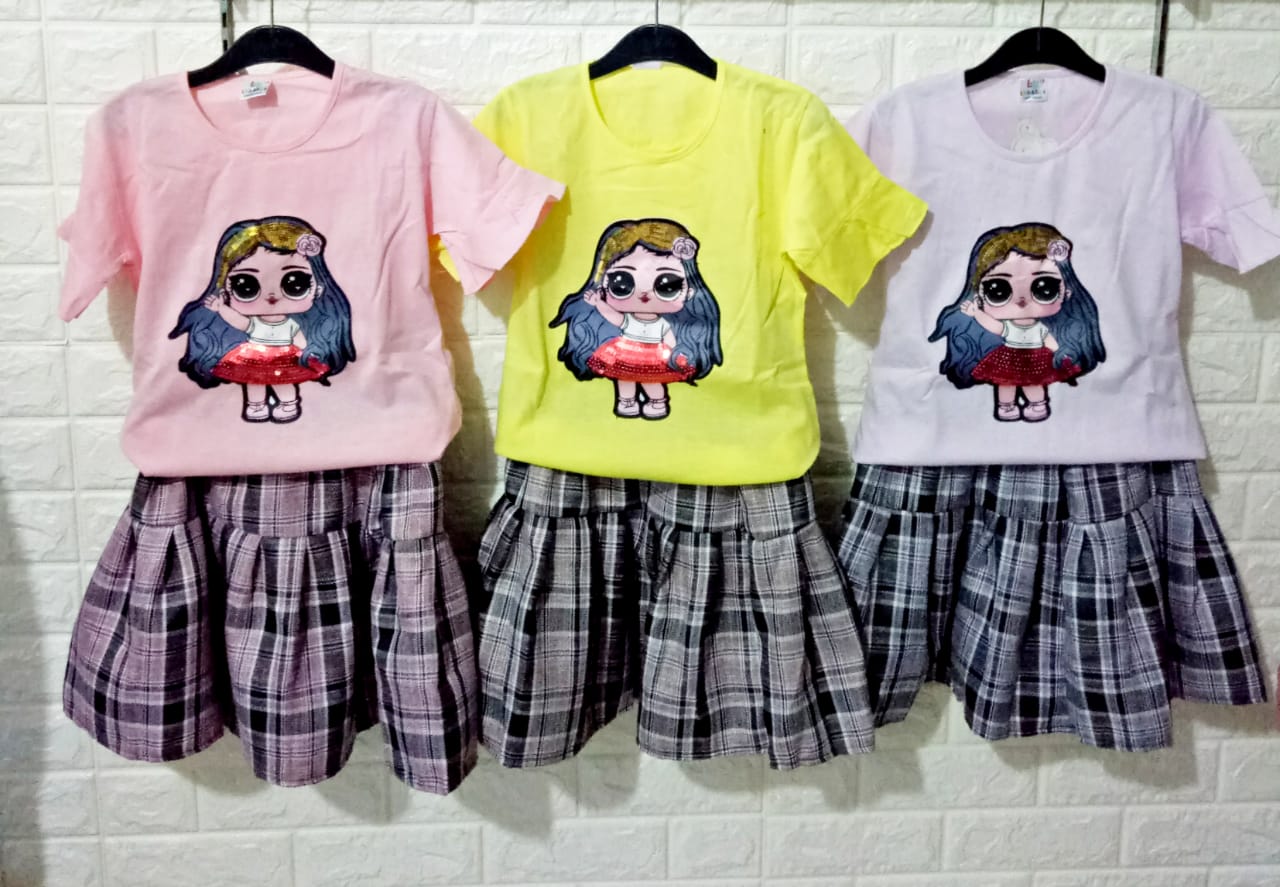 JLP Olshop / Setelan Anak-Anak Lampu Lol Led/ Setelan Anak Wanita / Pakaian Murah / Pakaian Anak Wanita / Atasan Bawahan Anak / Setelan Murah Anak / Pakaian Setelan Anak