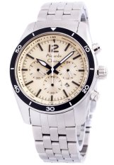 Alexandre Christie 6407MC SS Cream - Jam Tangan Pria - Stainless Steel