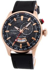 Alexandre Christie Jam Tangan Pria Classic Modern - Rosegold Black