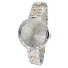 Alexandre Christie Passion 2550LDBTRGR Jam Tangan Wanita - Silver & Rose Gold
