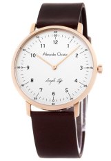 Alexandre Christie Simple Life 8470LMHRG Rose Gold Jam Tangan Pria