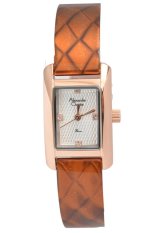 Alexandre Christie Women`s AC2513LBR - Jam Tangan Wanita - Cokelat - Stainless Steel