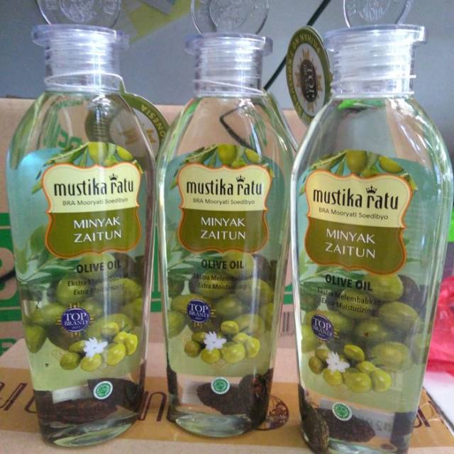 Minyak Zaitun Mustika Ratu Olive Oil 75ml Namang Jaya Lazada Indonesia