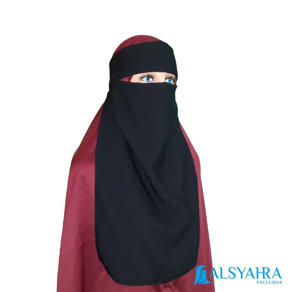 430 Gambar Kartun Jilbab Cadar Gratis Gambar Kantun