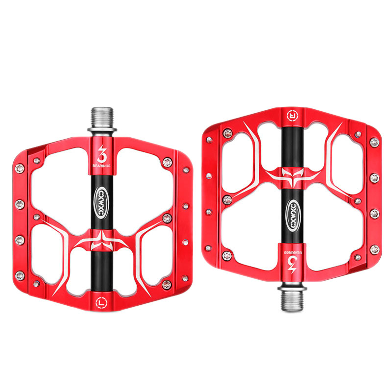 CXWXC 3 Bearings Mountain Bike Pedals Platform Alloy Pedals Bicycle Pedal Platform for MTB Road Bike