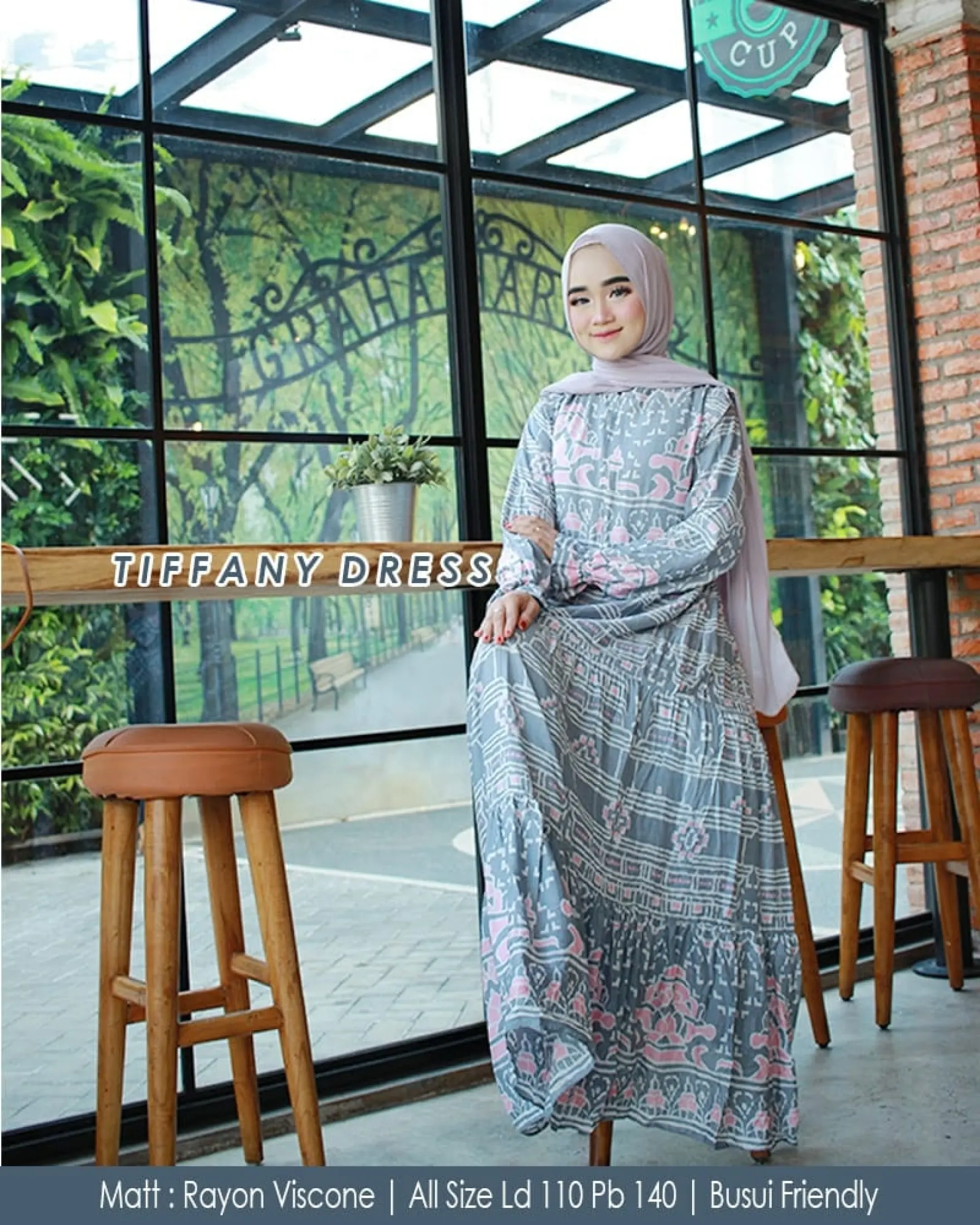 Zahira1808 Maxy Tiffany Rayon Viscone Gamis Syari Murah Trendi Baju Syari Muslim Wanita Ibu Terlaris Baju Pesta Terbaru Lazada Indonesia