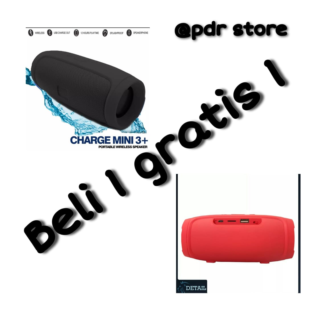 speaker bluetooth charge mini 