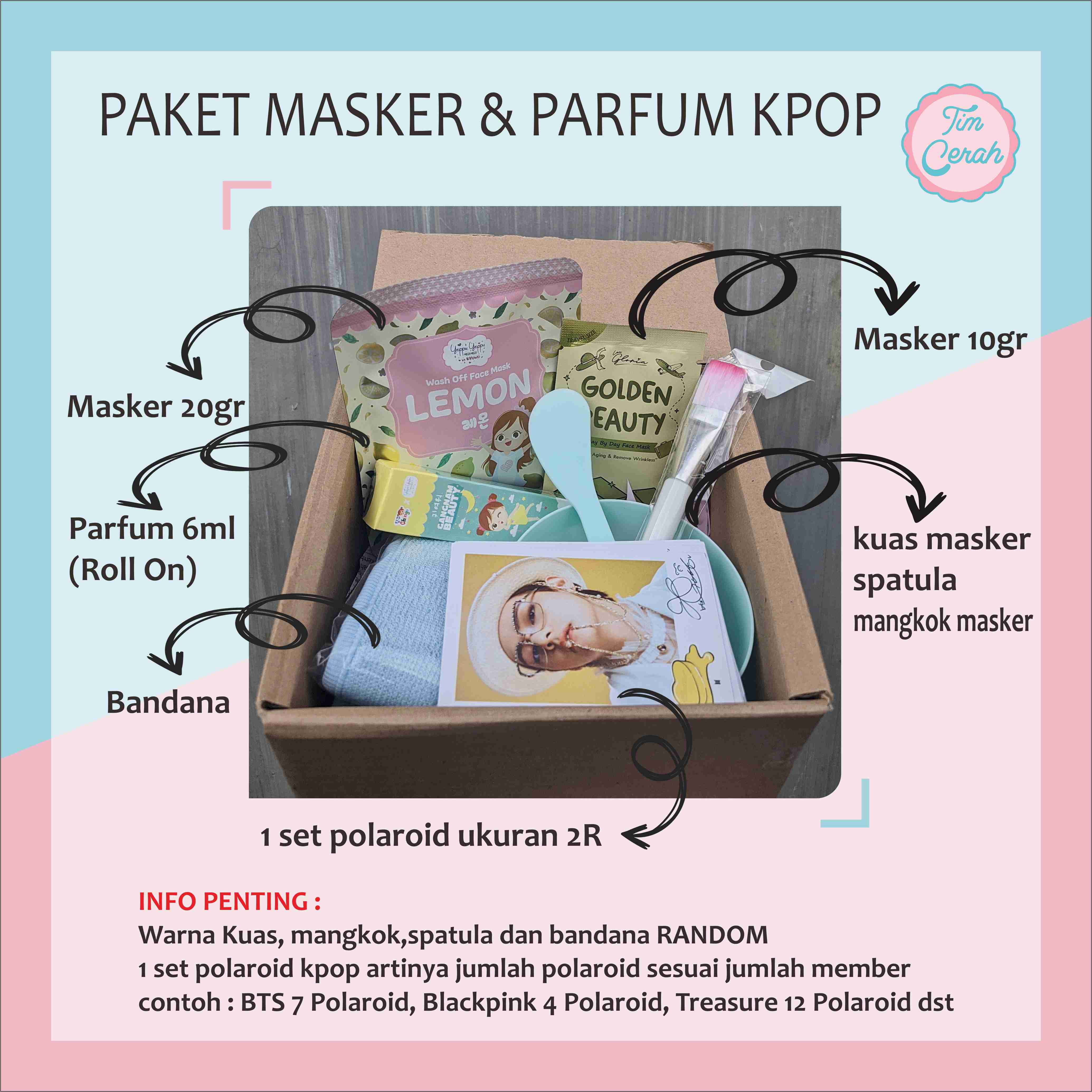 Free Gift) Gift Box Masker Wajah - Gift Box Parfum - Giftbox Kpop - Hampers  Parfum - Hampers Masker Wajah Bpom - Hampers Kpop | Lazada Indonesia