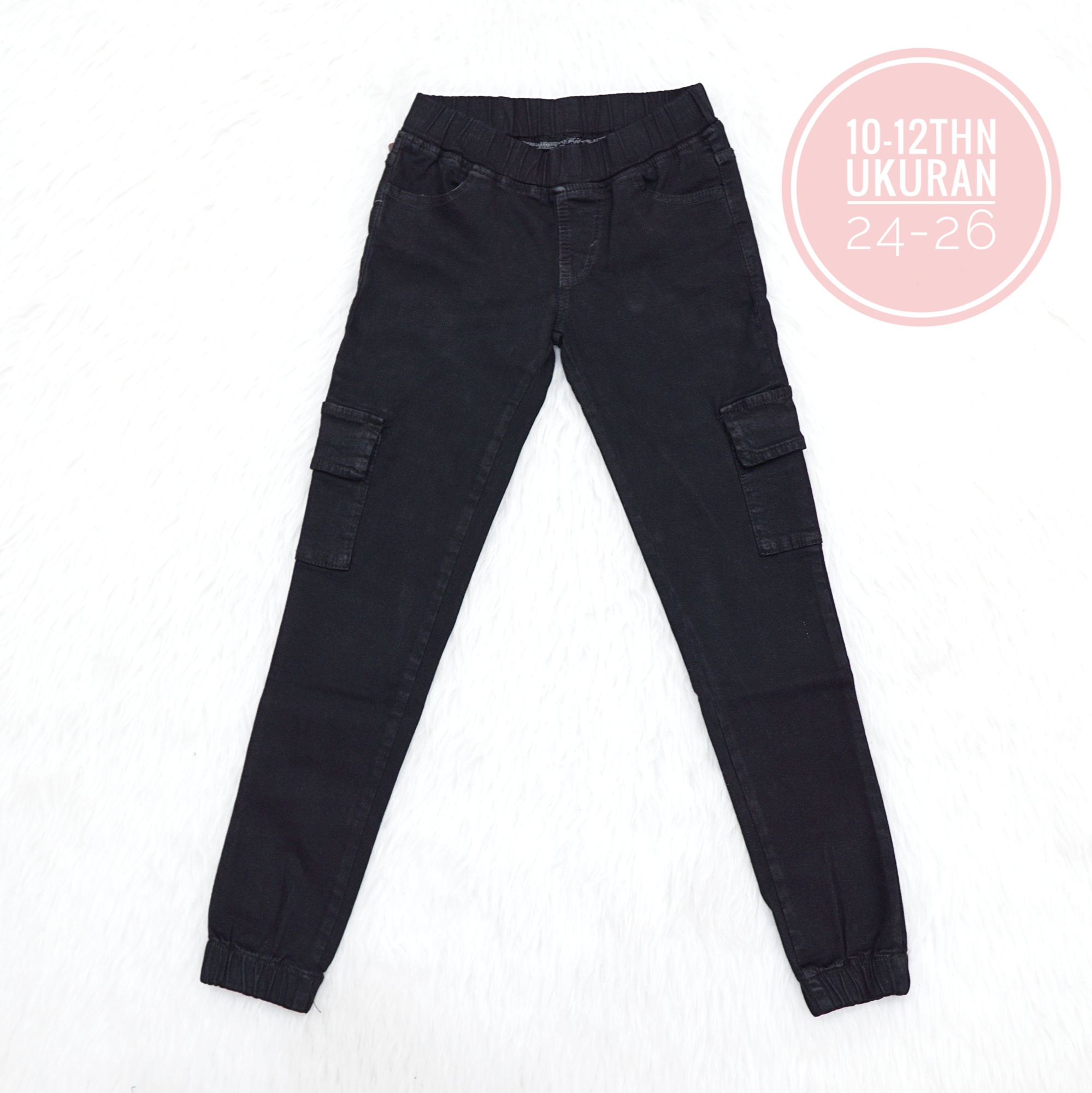 Celana Jeans Anak Perempuan Model Cargo 