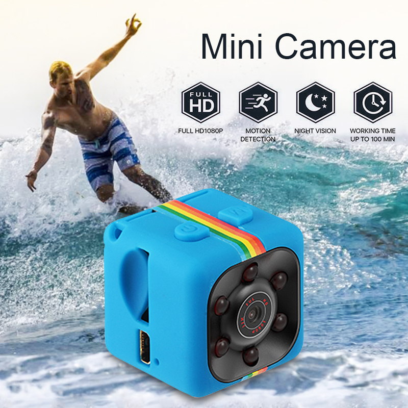 Elesky|COD 1080P MINI SQ11 รถDVRกล้องDV Spyกล้องแอบถ่ายกีฬาDash CAM Full HD IRการมองเห็นได้ในเวลากลางคืนการบันทึกLOOPกล้อง (ความคมชัดสูงวิดีโอคุณภาพเสียงบันทึกและกล้องPC & movable DISK),กล้องซ่อน， กล้องจิ๋วขนาดเล็ก，กล้องซ่อนไร้สาย ，กล้องจิ๋วขนาดเล็ก