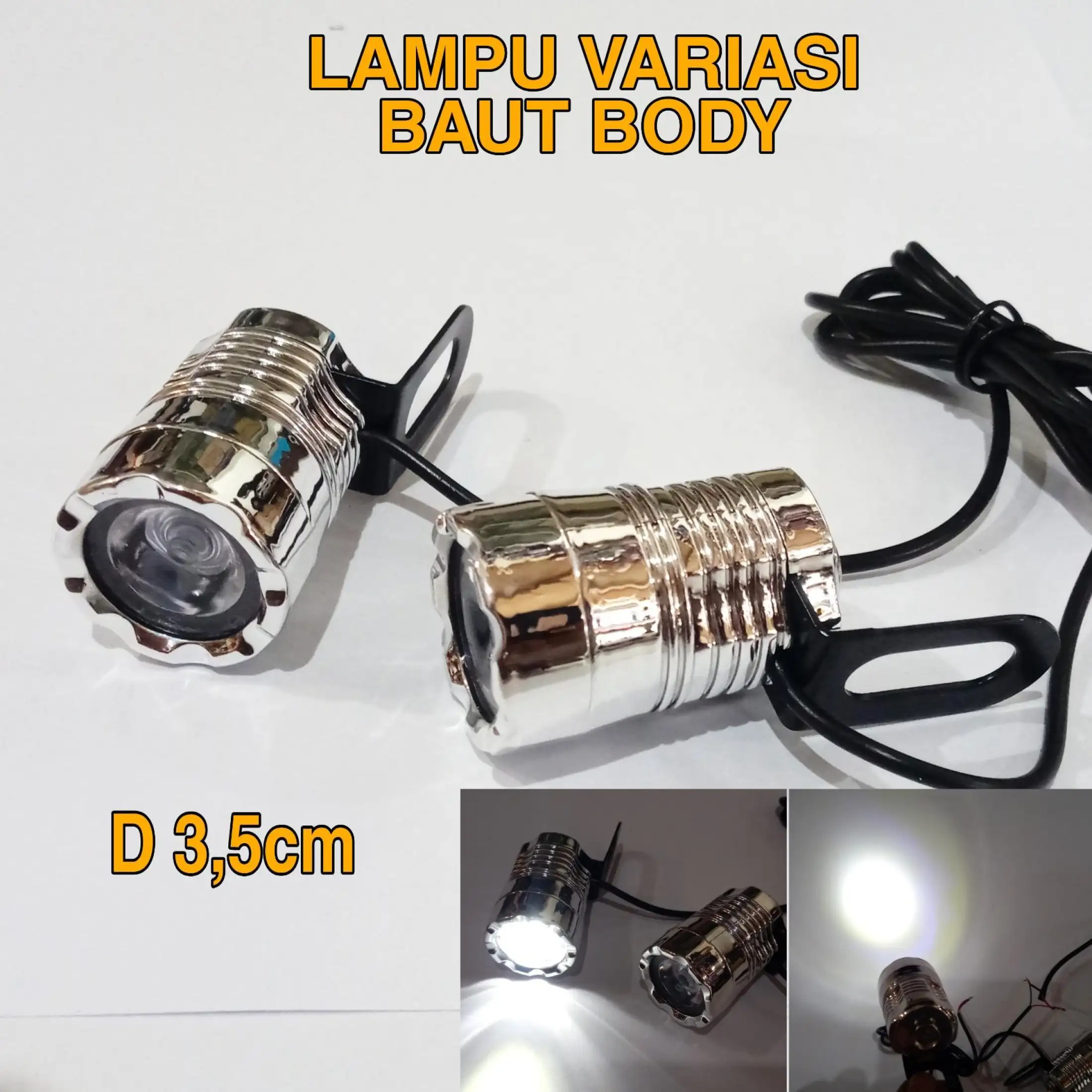 Lampu Led Variasi Motor Baut Body Lazada Indonesia