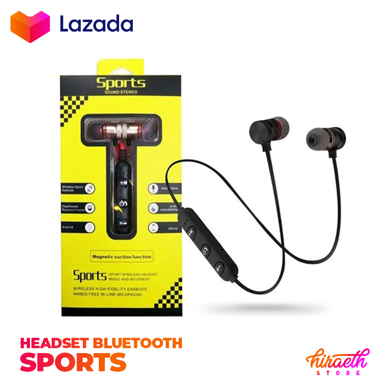 Headset Bluetooth SPORTS Magnetic 